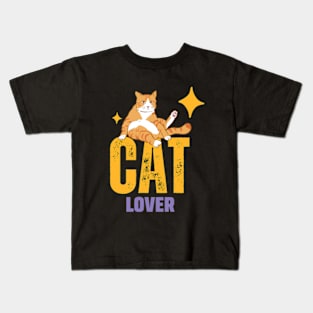 Cat Lover | Feline Fanatic Kids T-Shirt